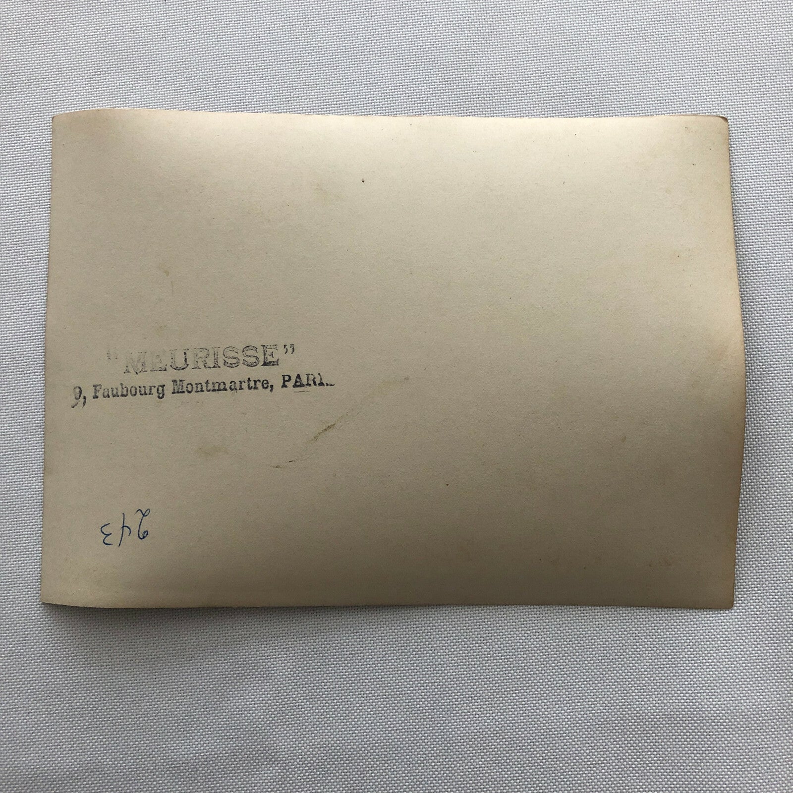 Antique Press Photo Photograph Agence Meurisse Paris Nice Rally Rallye Car ? 