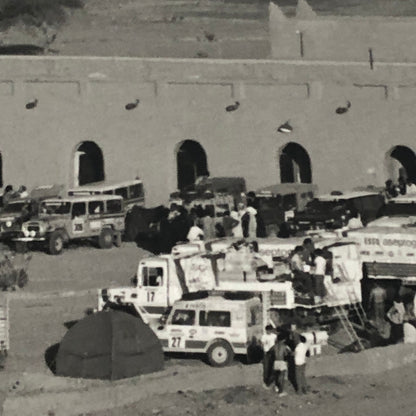 1980 Transafrica Rally Rallye Photo Photograph DPPI Trucks Africa