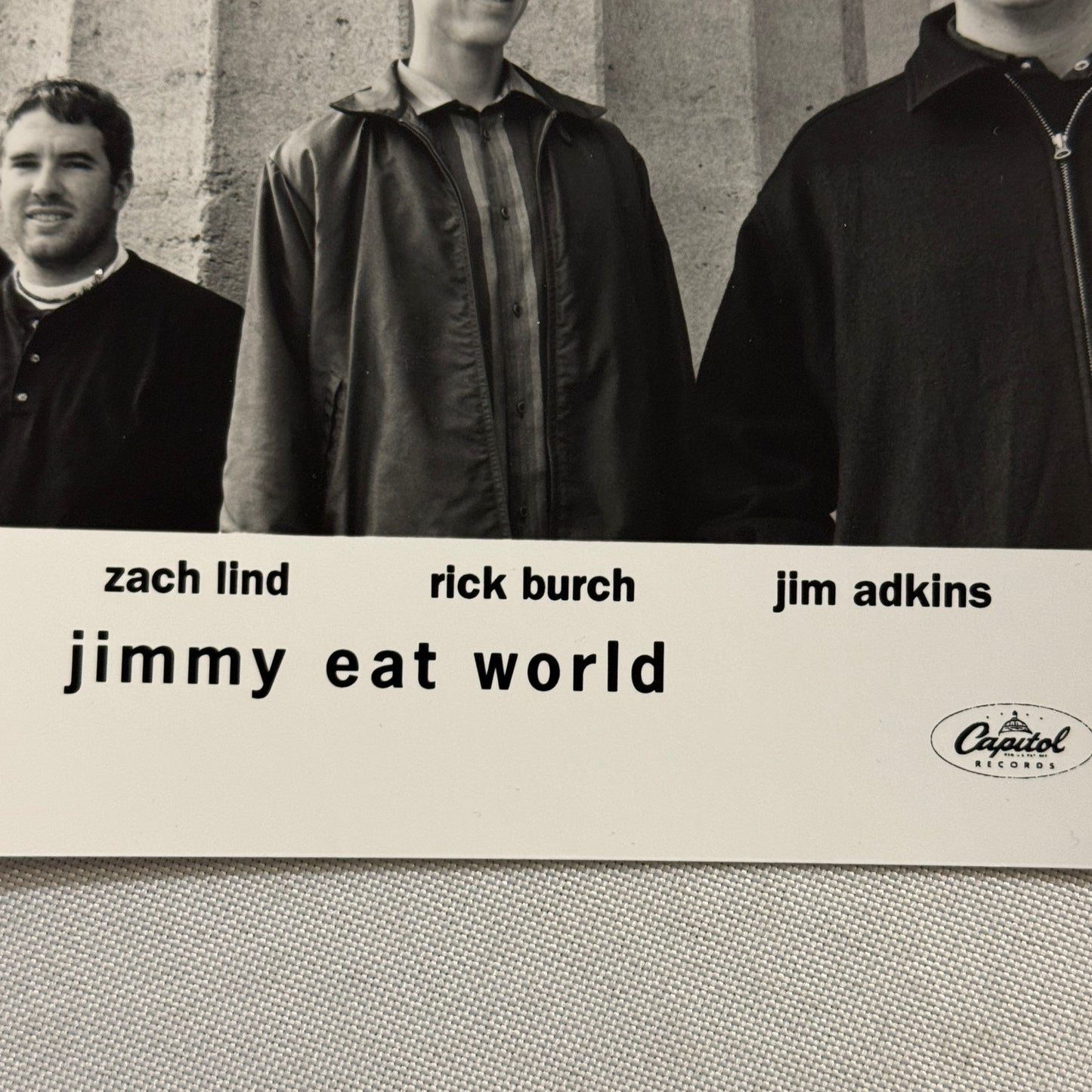 Jimmy Eat World Music Publicity Press Photo Photograph 1998