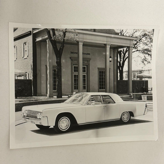 1962 Lincoln Sedan Car Photo Photograph Print