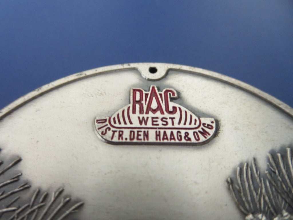 1970 RAC Regionale Automobielsport Club West Holland Herfsttocht Car Rally Badge