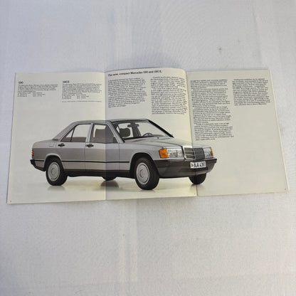 Mercedes Benz Car Brochure 280SL 500 SL 380 SL 280CE 200T 240D 300D 190D 190 250