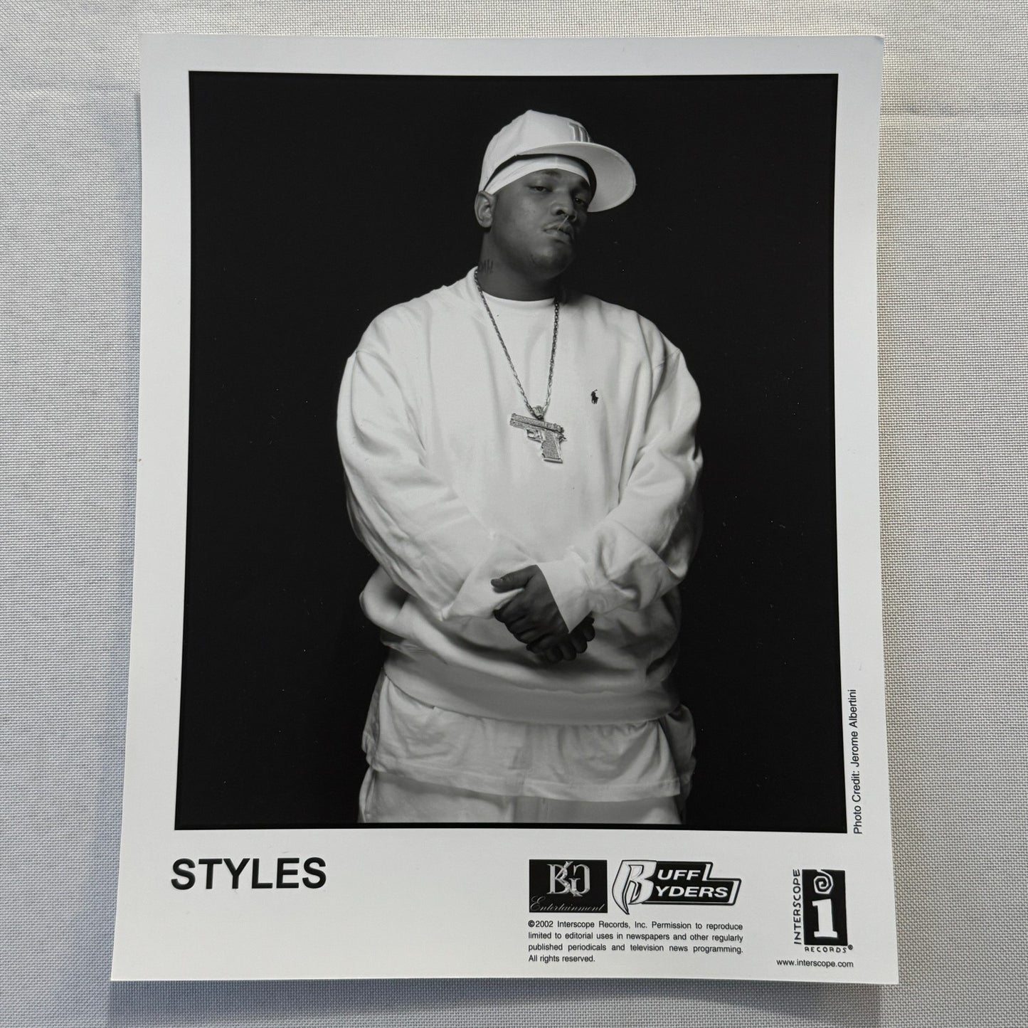 Ruff Ryders Styles Music Publicity Press Photo Photograph Rap Hip Hop