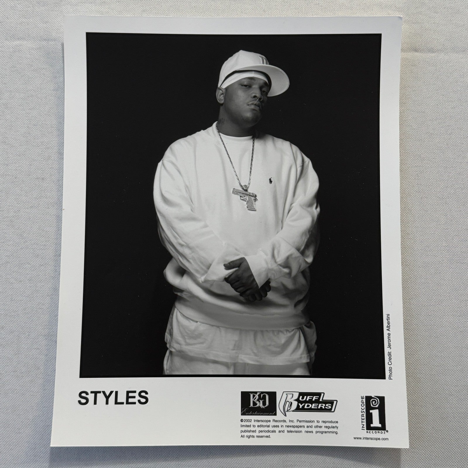 Ruff Ryders Styles Music Publicity Press Photo Photograph Rap Hip Hop