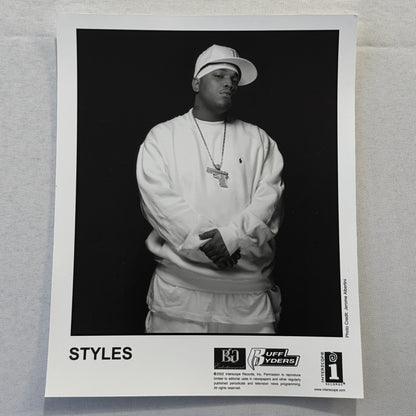 Ruff Ryders Styles Music Publicity Press Photo Photograph Rap Hip Hop