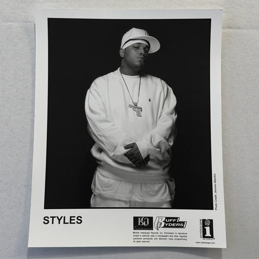 Ruff Ryders Styles Music Publicity Press Photo Photograph Rap Hip Hop