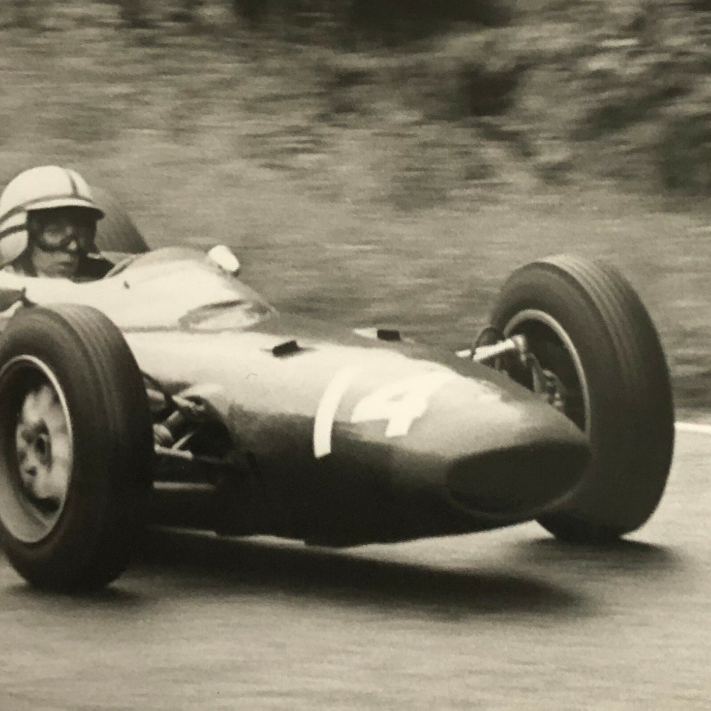 Vintage Grand Prix Racing Car Photo Photograph Print 