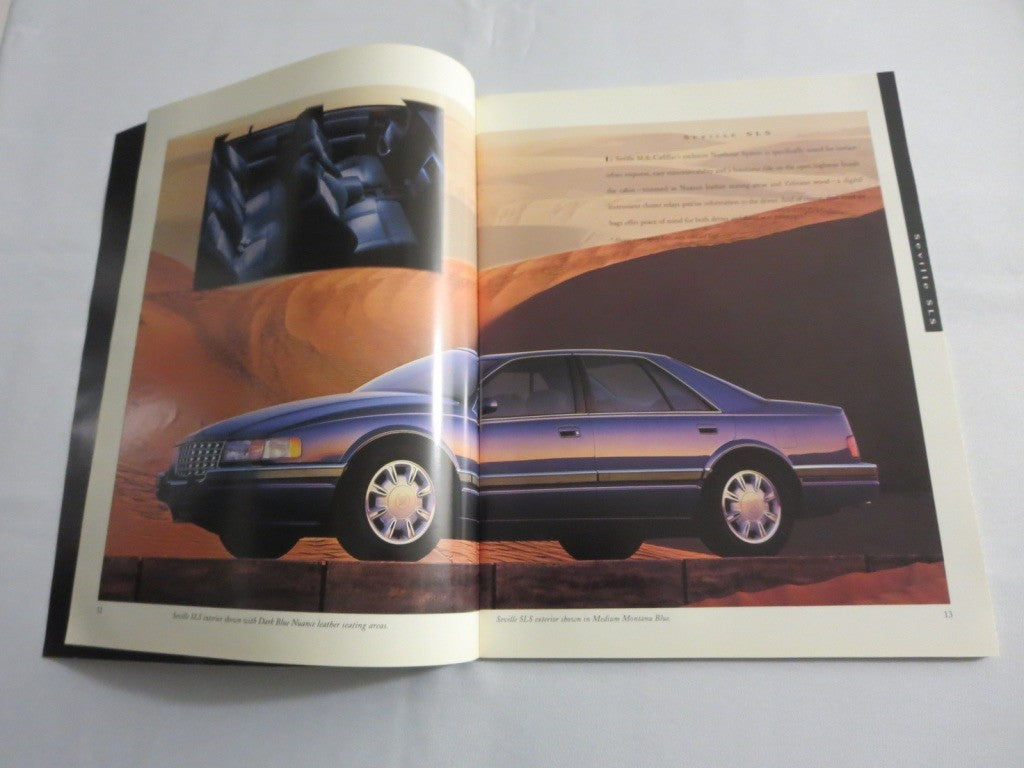 1995 Cadillac Sales Brochure Catalog Eldorado Seville STS Fleetwood +