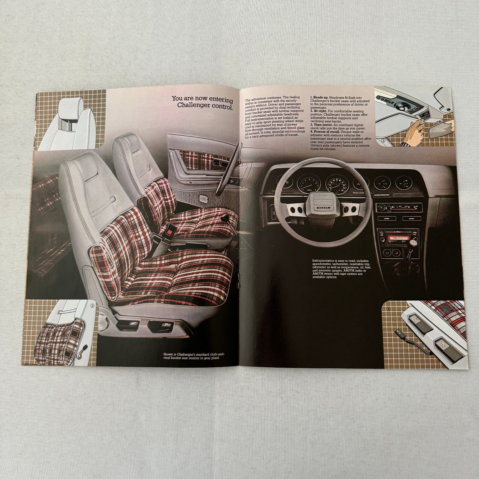 1979 Dodge Challenger Car Sales Brochure Catalog Advertising