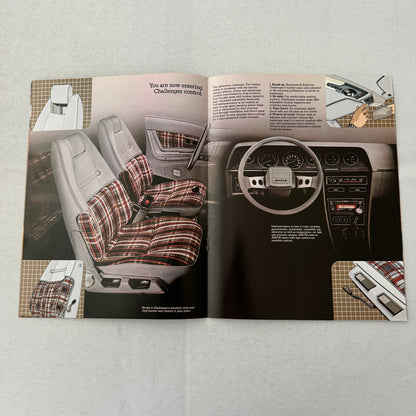 1979 Dodge Challenger Car Sales Brochure Catalog Advertising