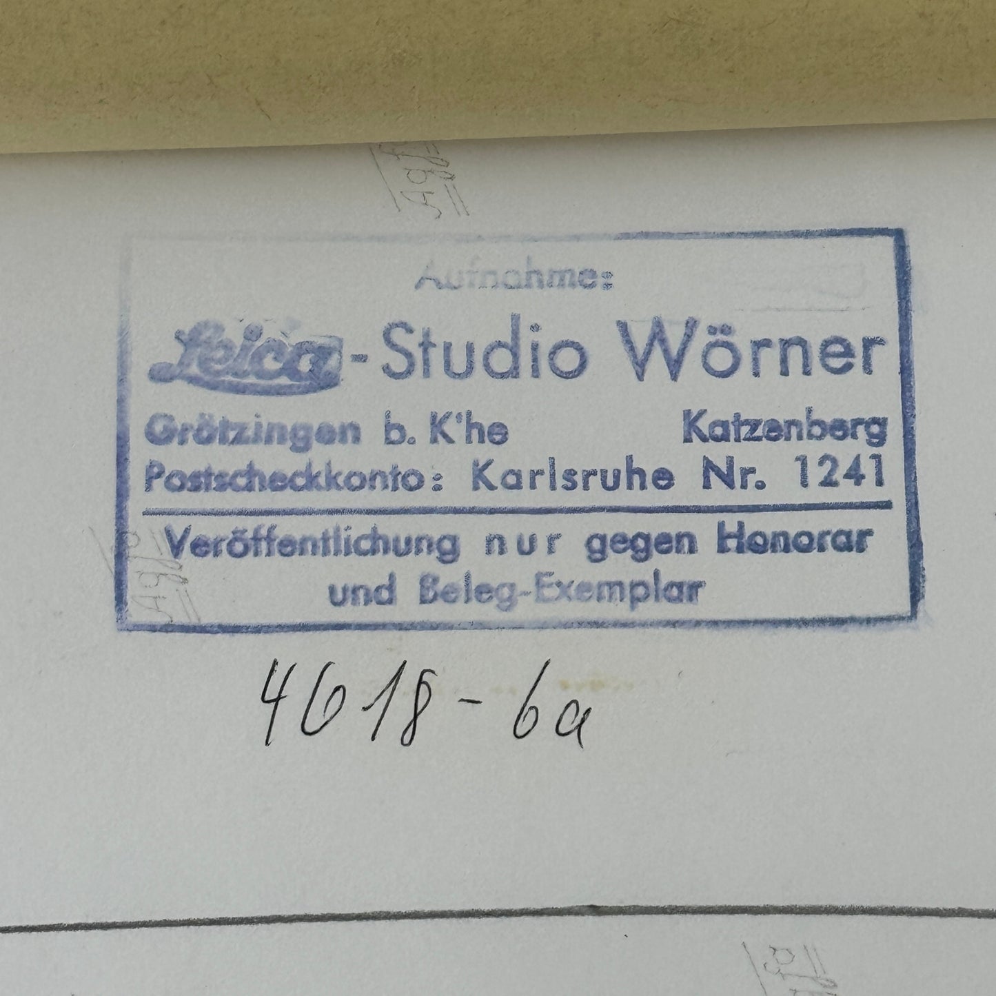 1963 Nurburgring Racing Photo Photograph Jaguar E Type Studio Worner