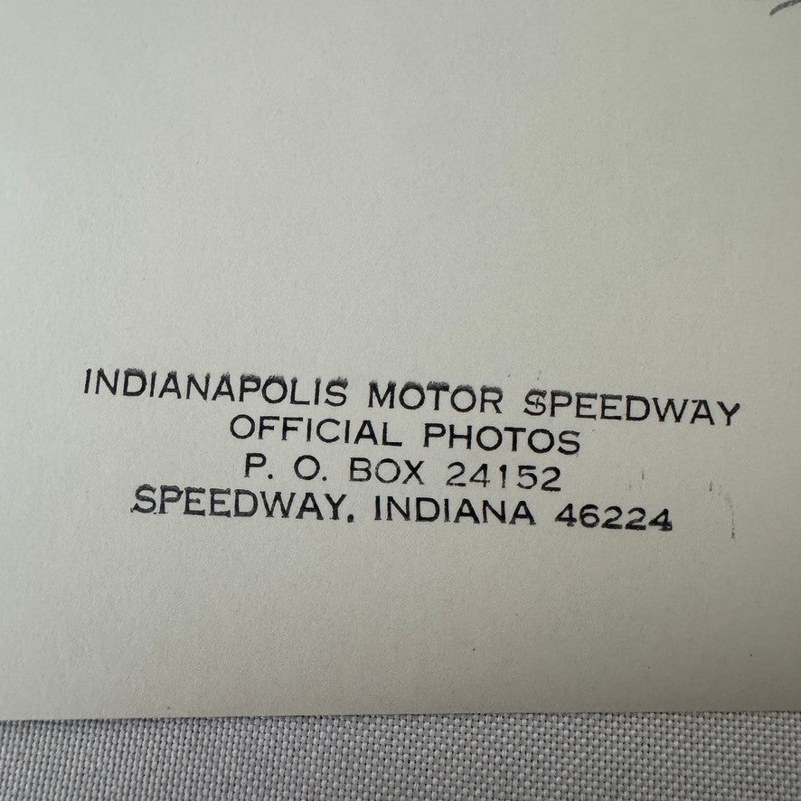 Vintage Indy 500 Racing Photo 1962 Studebaker Official Pace Car Photograph