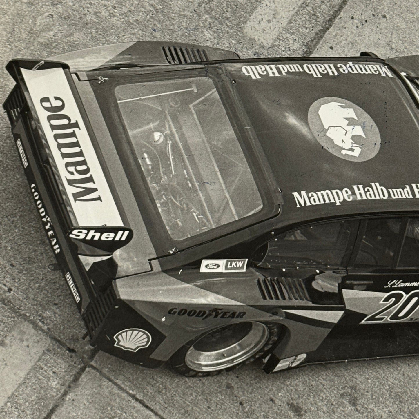 Ford Capri Turbo 1000 KM Nurburgring 1979 Photo Photograph Hans Heyer