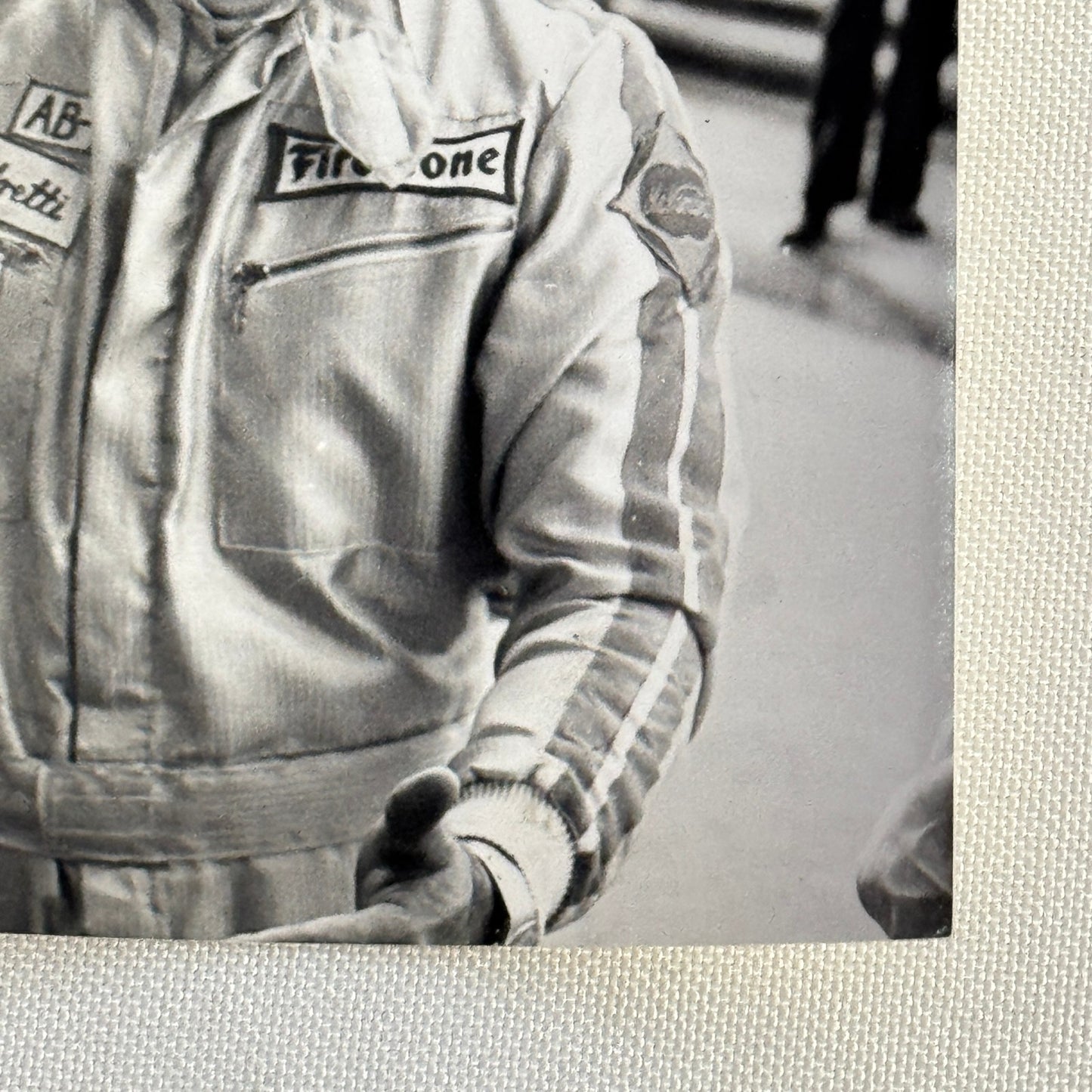 Vintage Mario Andretti Racing Driver Photo Photograph Print Motorsport