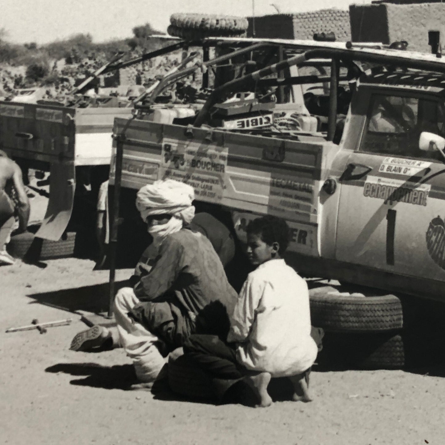 1980 Transafrica Rally Rallye Photo Photograph DPPI Car Africa