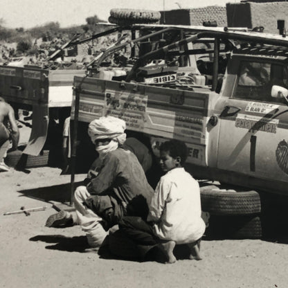 1980 Transafrica Rally Rallye Photo Photograph DPPI Car Africa