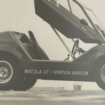 Vintage Kit Car Photo Photograph Matula GT Volkswagen VW Based Sports Car