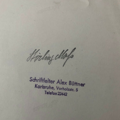 Vintage 1950s Racing Photo Photograph - Stirling Moss Driver Portrait 