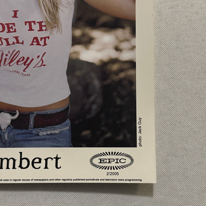 Miranda Lambert Music Publicity Press Photo Photograph Country