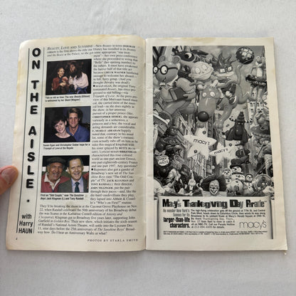 Jackie An American Life Cast Signed Program Playbill 1997 Margaret Colin