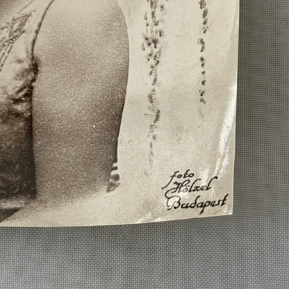 Vintage Circus Performer Photo Photograph 2 Damurs Foto Holzel Budapest Hungary