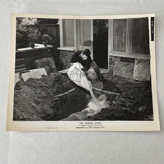 Vintage Movie Still Press Photo Photograph The Murder Game 20th Century Fox