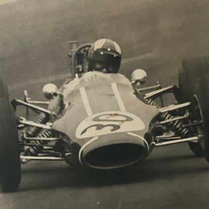 Vintage Grand Prix Racing Car Photo Photograph Print - Motoring News Press Photo