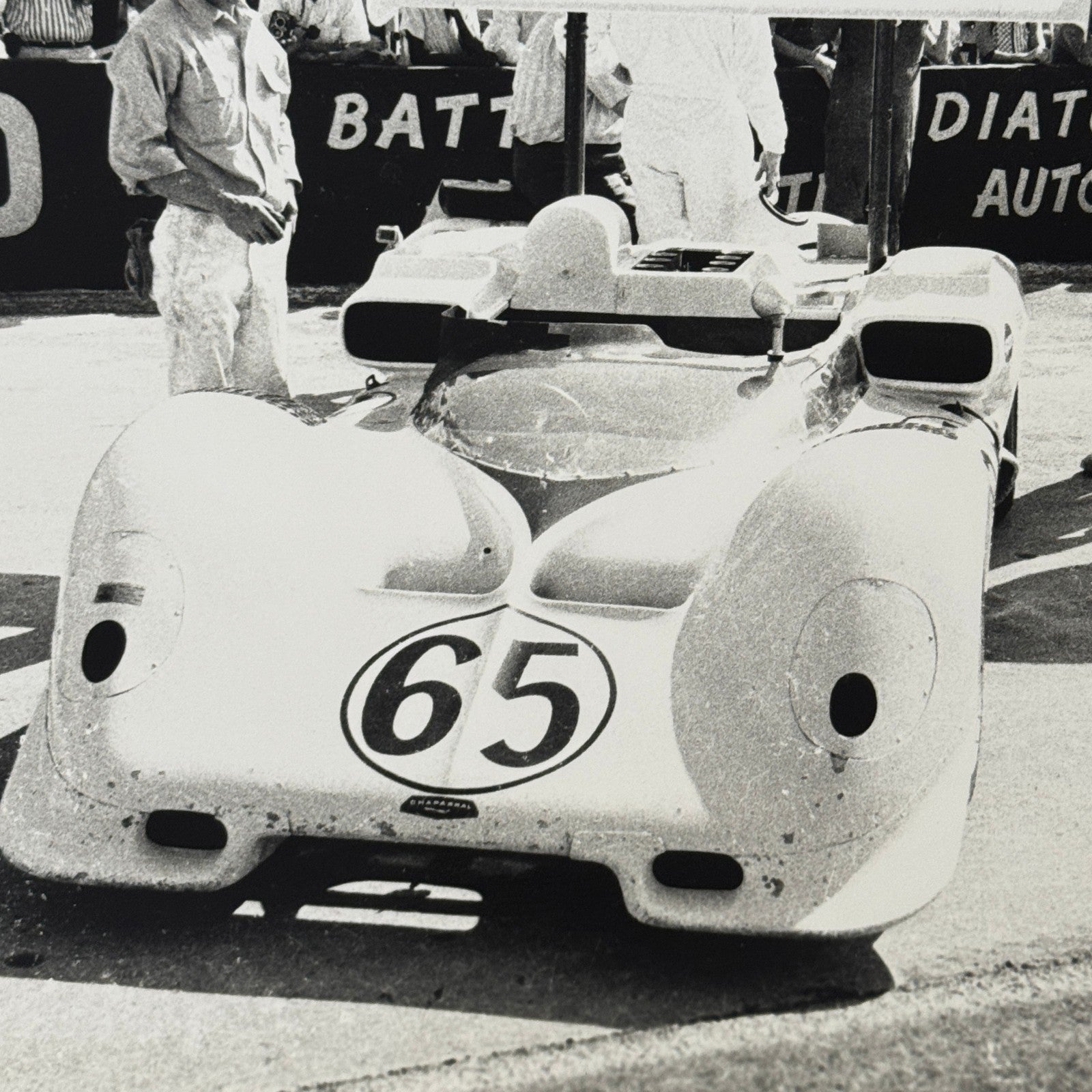 Vintage Racing Photo Hap Sharp Chaparral 1966 Nassau Speed Week Modern Print