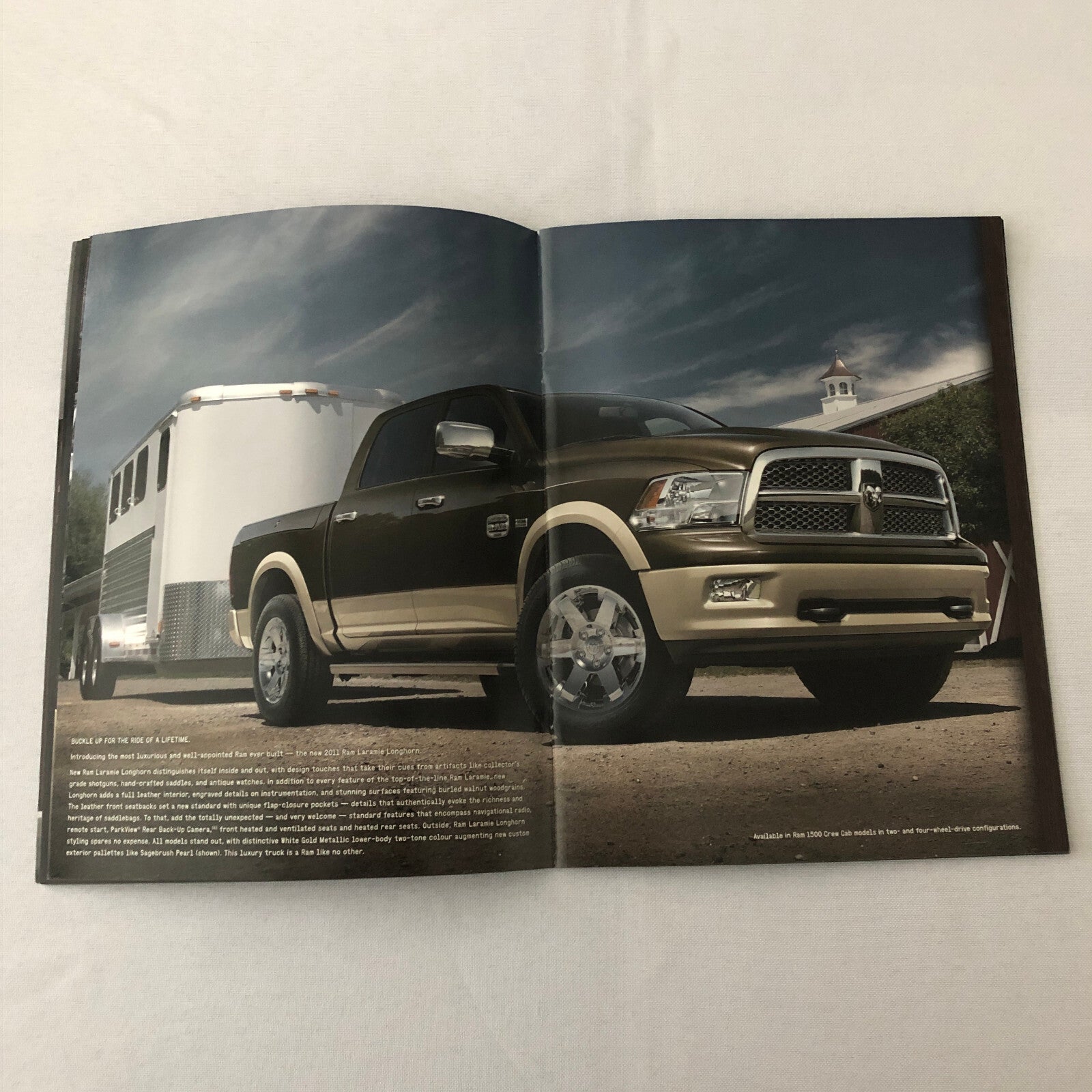 2011 Dodge Ram Pickup Truck Sales Brochure Catalog ST SLT Outdoorsman Big Horn +