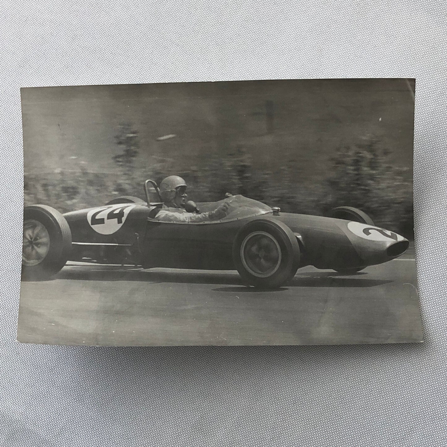 Vintage Solitude Grand Prix Racing Photo Photograph Car