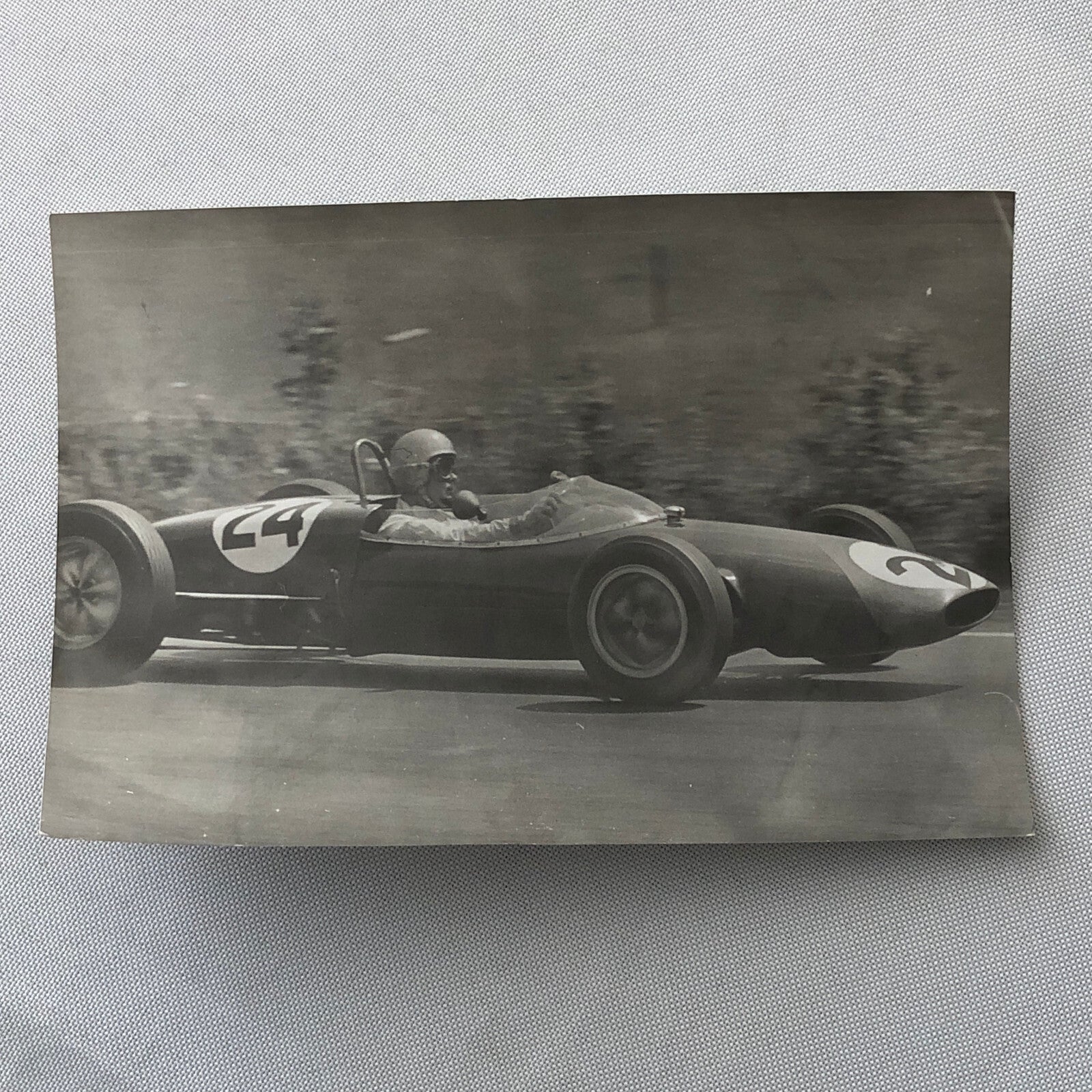 Vintage Solitude Grand Prix Racing Photo Photograph Car