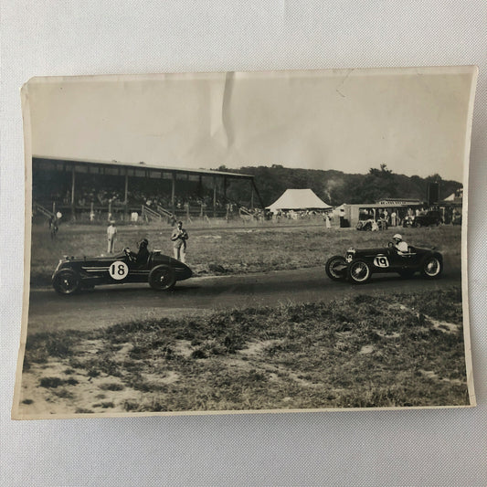 Vintage Photo Photograph Racing Cars - Motor Sport