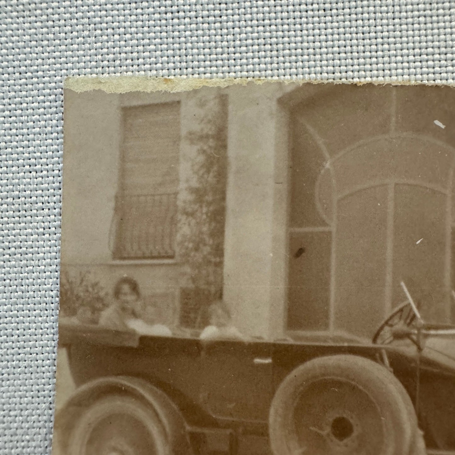 Vintage Photograph Photo Print Women in Early Car Automobile Antique