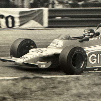 Jacques Laffite Racing Driver Photo Photograph Print Gitanes 26 Car