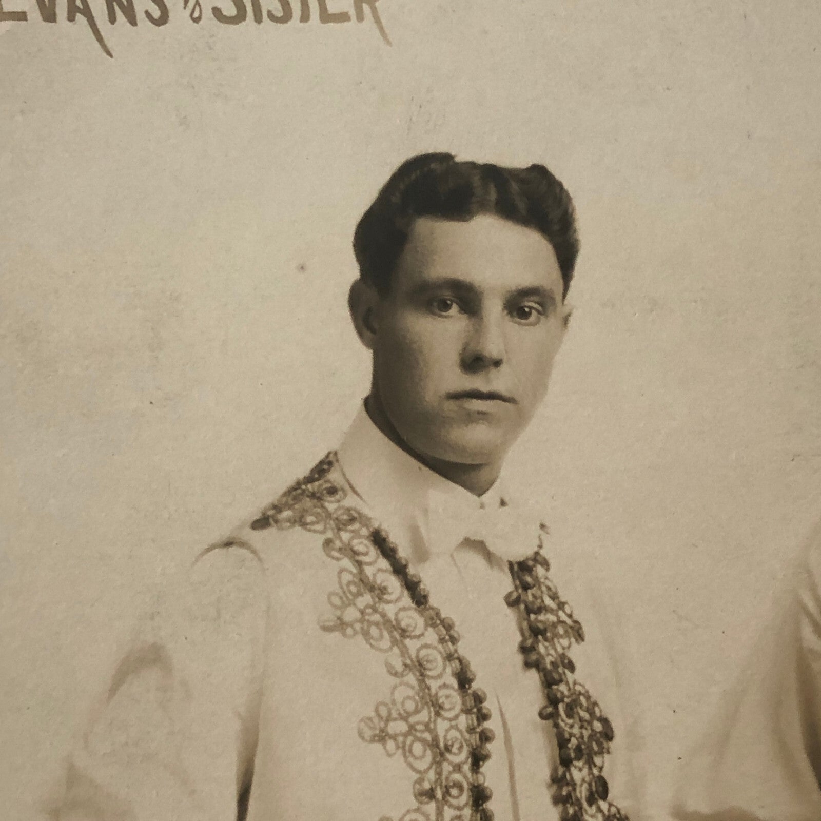 Circus Performer Dancer Acrobat Evans and Sister Photo Photograph Vintage