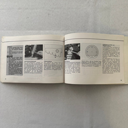 Vintage Suzuki GS1000H Motorcycle Bike Owners Manual Instruction Guide GERMAN