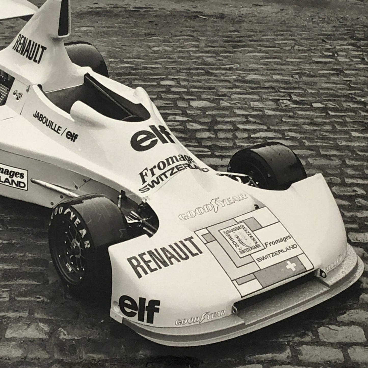 Vintage 1976 Formula 2 F2 Hockenheim Racing Photo Photograph Renault Jabouille