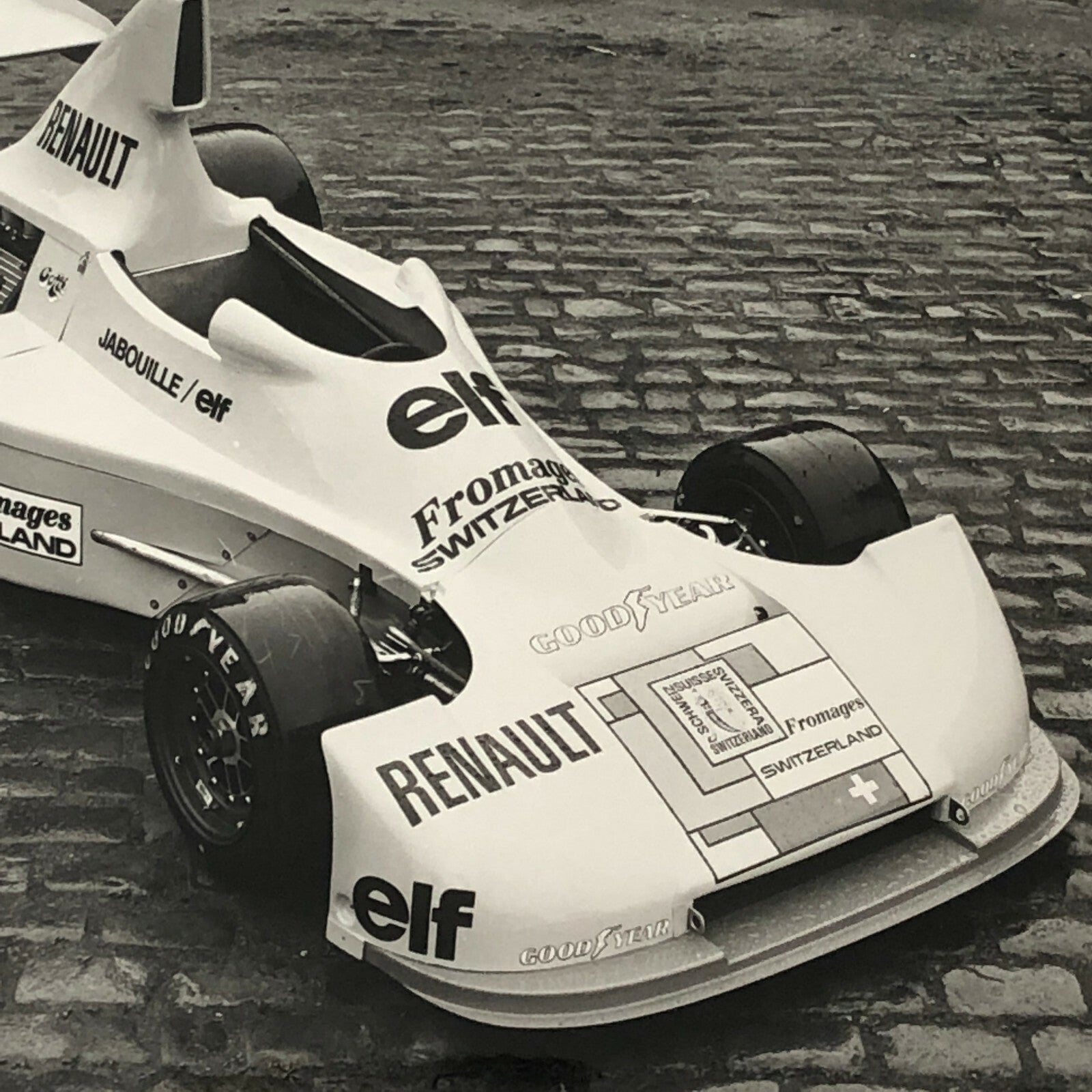 Vintage 1976 Formula 2 F2 Hockenheim Racing Photo Photograph Renault Jabouille