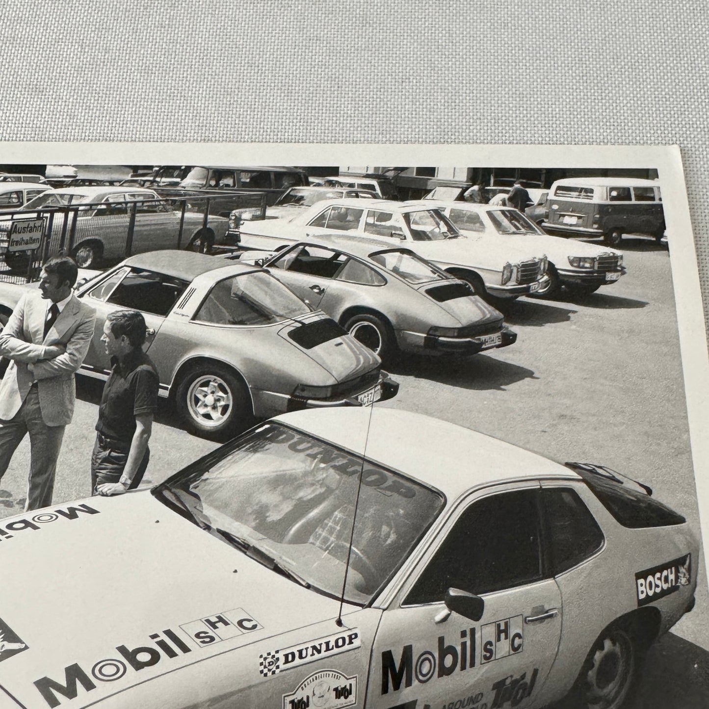 Porsche 924 Racing Car Photo Photograph Print 1976