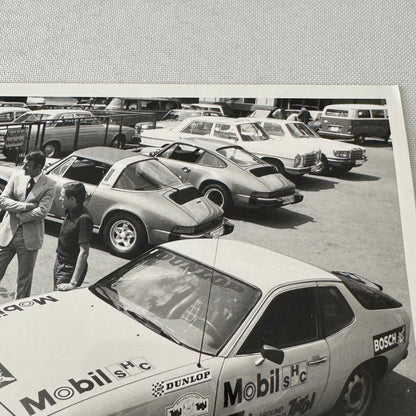Porsche 924 Racing Car Photo Photograph Print 1976