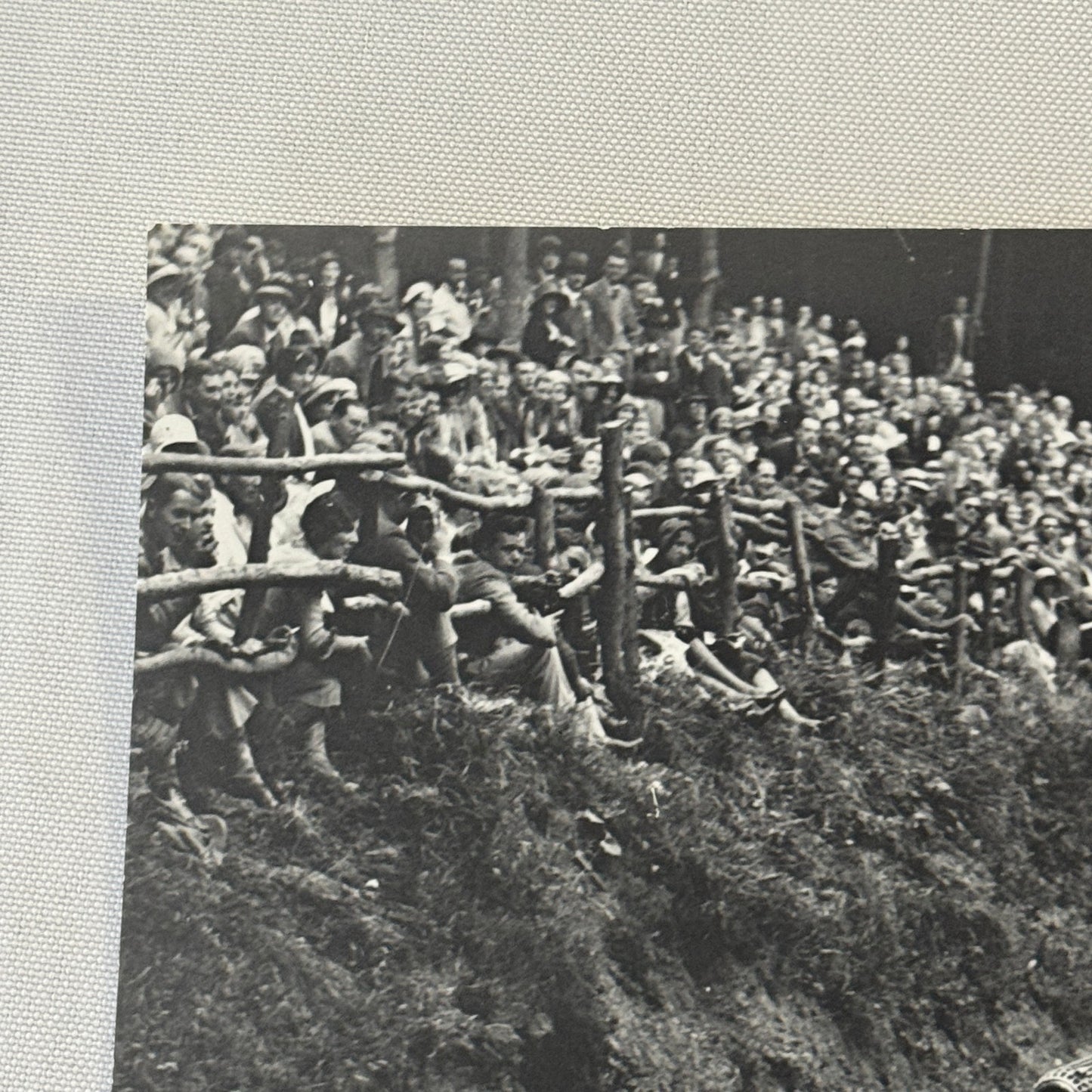 Vintage Racing Photo Vauxhall Villiers Car Raymond Mays Shelsley Walsh
