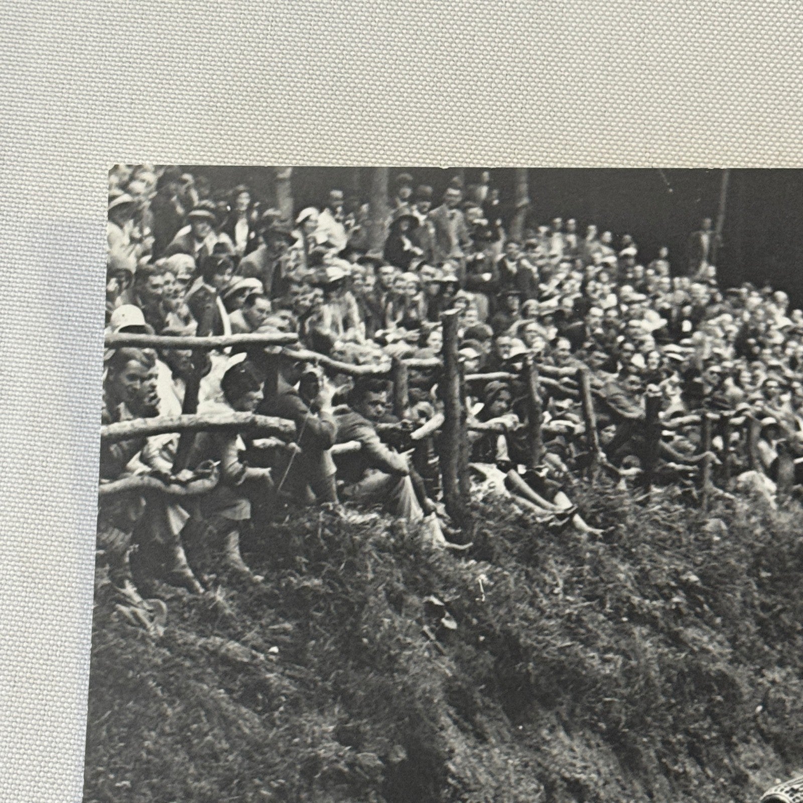 Vintage Racing Photo Vauxhall Villiers Car Raymond Mays Shelsley Walsh