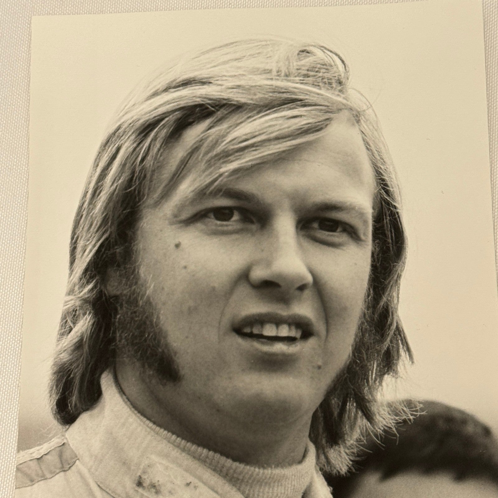 Vintage Racing Photo 1971 Hockenheim F2 Race Ronnie Peterson Driver Motorsport
