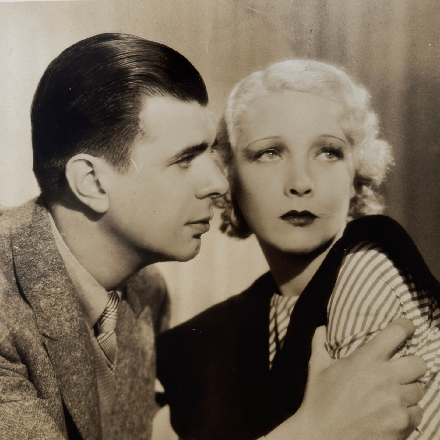 Vintage Movie Press Photo Photograph Unidentified Actor Actress