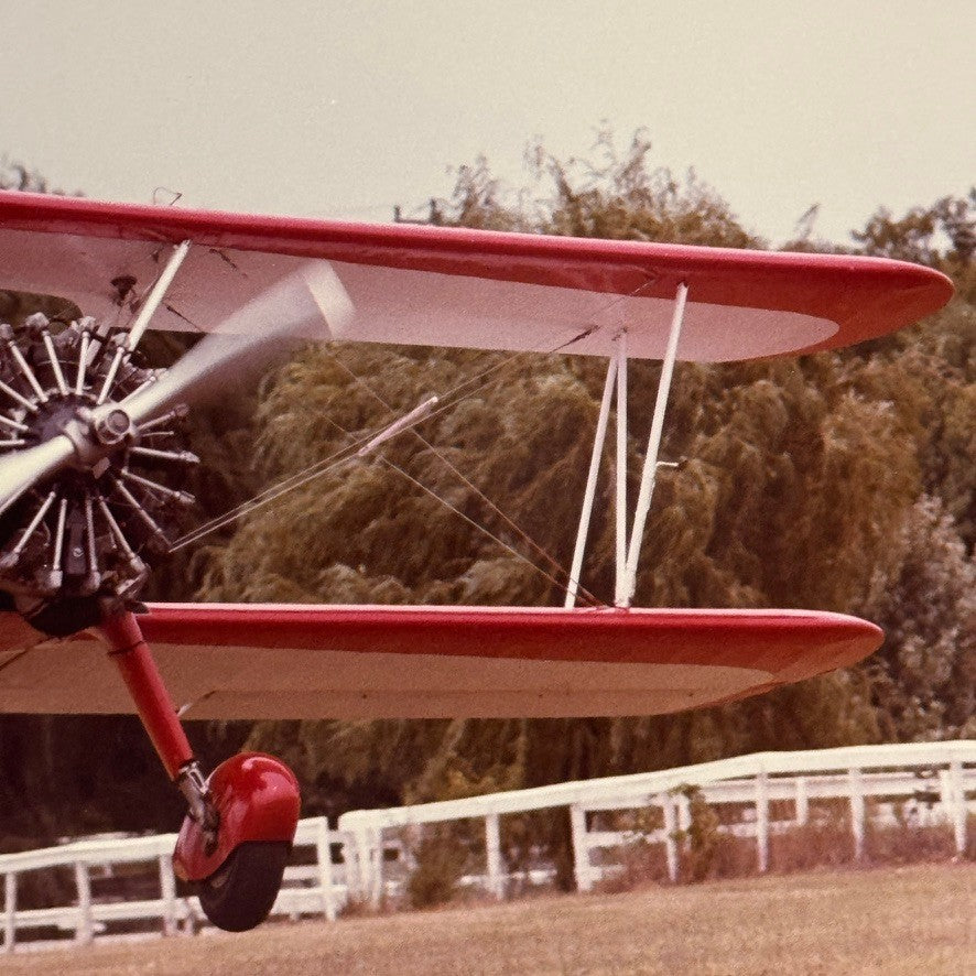Vintage Aircraft Airshow Photo Large Aviation Photograph Aviation 1970s 1980s