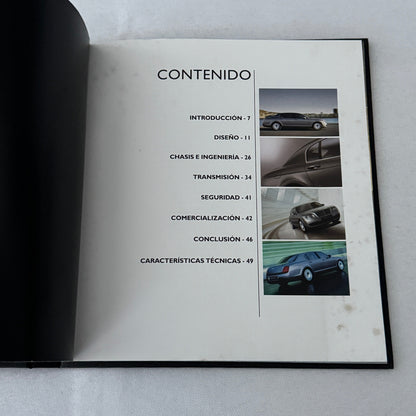 Bentley Continental Flying Spur Car Press Kit Brochure Book with CD SPANISH