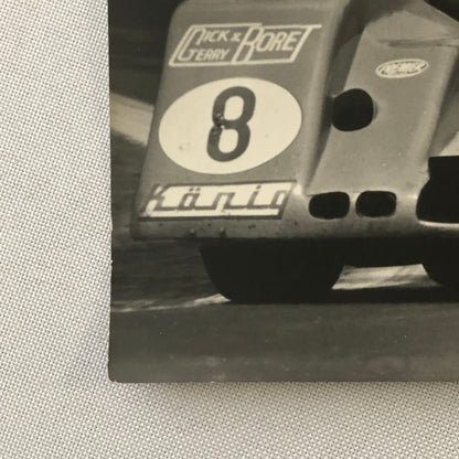 Vintage Motorcycle Sidecar Racing Photo Photograph Side Car Gerry Boret