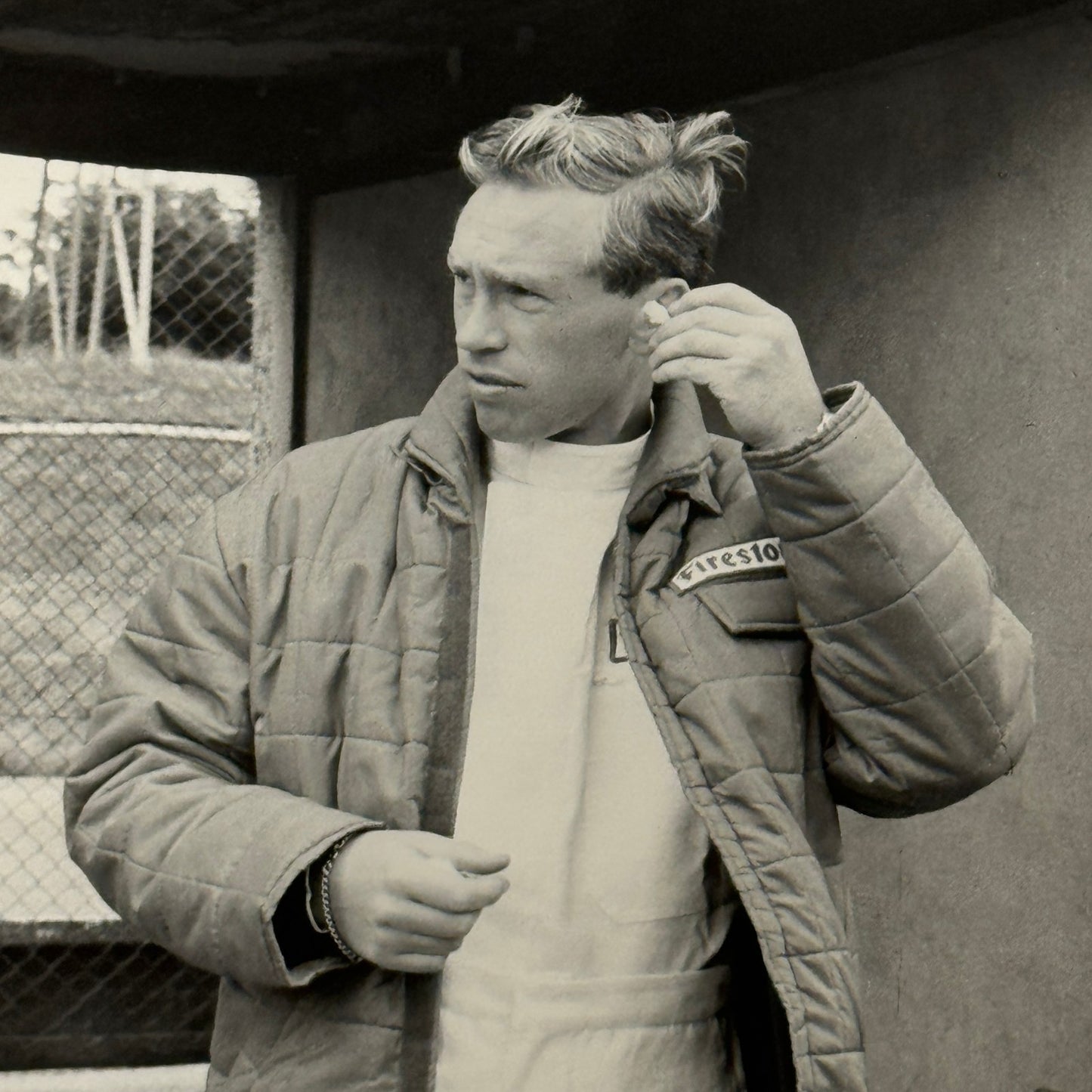 Vintage Racing Photo Mike Spence 1966 German Grand Prix Race Motorsport