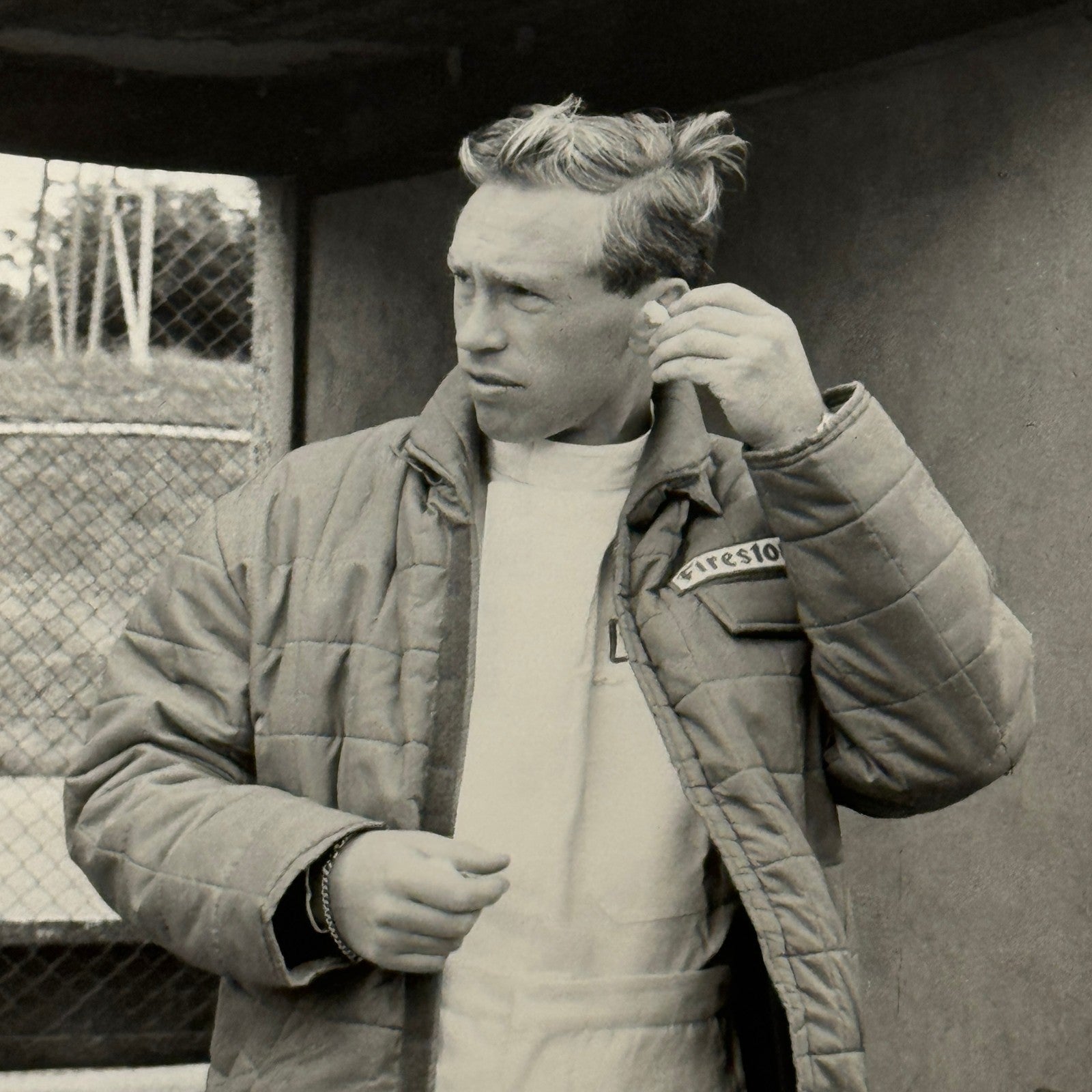 Vintage Racing Photo Mike Spence 1966 German Grand Prix Race Motorsport