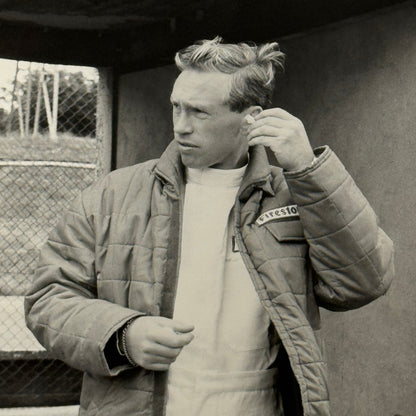 Vintage Racing Photo Mike Spence 1966 German Grand Prix Race Motorsport